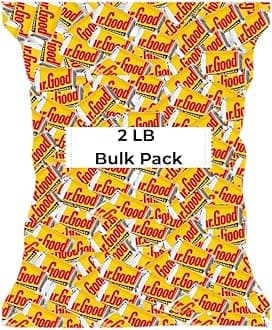 Candykrave Mr Good bar Mini Candy 2lb Bag - Individually wrapped Snack-Sized Chocolate Bars bulk are great for Snacking, Pinata, Celebrations, Gifting & More!