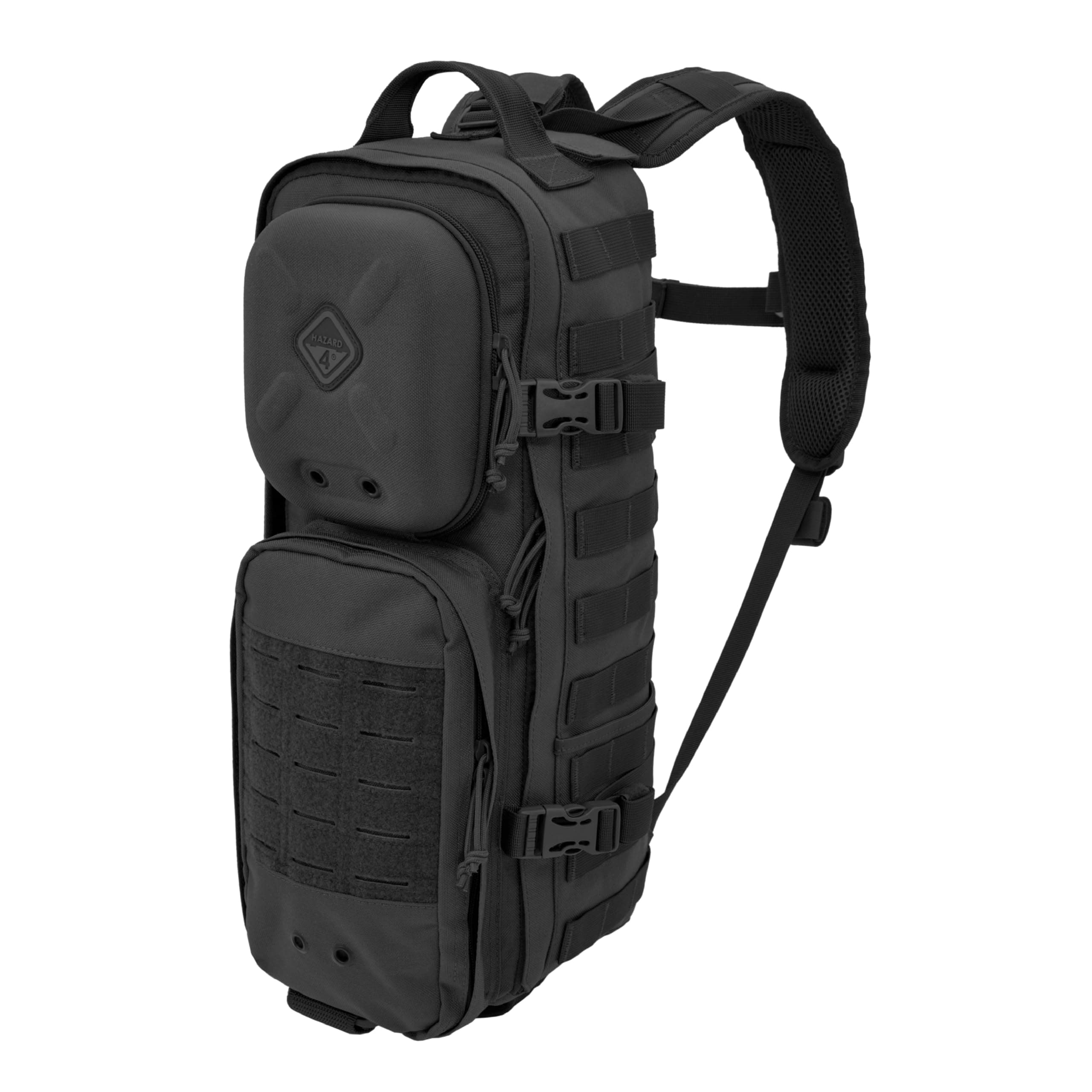 HAZARD 4 Plan-C: Dual Strap Slim Daypack - Black