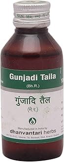 Dhanvantari Gunjadi Taila-100 Ml, Pack of 1 (AF220)