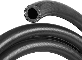 5/8 Inch (16mm) ID Fuel Line Hose 25FT NBR Rubber Push Lock Hose High Pressure 300PSI for Automotive Fuel Systems Engines