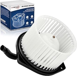 HVAC Heater Blower Motor with Fan Replacement for Mitsubishi Lancer Outlander Sport 2008 2009 2010 2011 2012 2013 2014 2015 2016 2017- AC Blower Motor, Replaces 700239, 615-50180