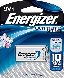 Energizer Ultimate Lithium 9 Volt Battery