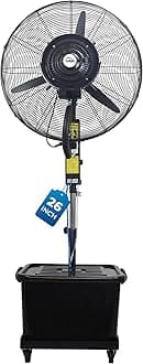 26" Mist Fan with Adjustable Rod
