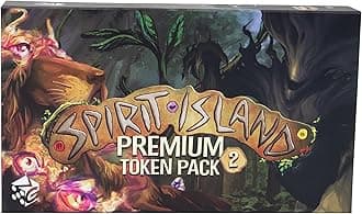 Greater Than Games | Spirit Island: Premium Token Pack 2 | Cooperative Strategy Board Game Accessory | Premium Component Upgrade