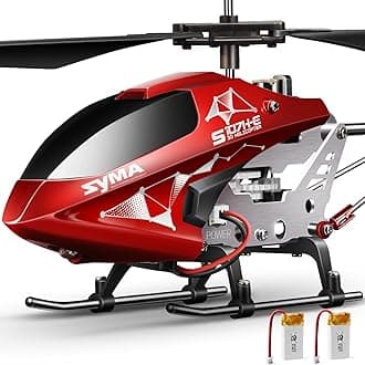 S107H-E RC Helicopter for Kids 8-12, Remote Control Helicopter with Altitude Hold, One-Key Take Off/Landing, 2 Speed Modes, and 2 Batteries for 16 Mins Flight Time