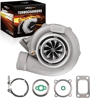 GT35 GT3582 Turbo Turbocharger with Billet Compressor Wheel for 2.5L-6.0L Engines, for Honda Accord 1986-2017, for Jeep Grand Cherokee