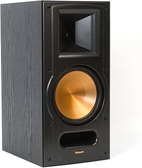 Klipsch Reference RB-81 II 150W RMS / 600W Peak Bookshelf Speaker - Black - Single Speaker