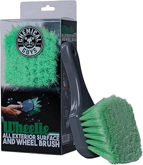 ACCG08 Wheelie All Exterior Surface and Wheel Brush (Safe for Cars, Trucks, SUVs, RVs, Motorcycles, & More) Green