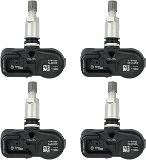 42607-33021 Tire Pressure Monitoring System Sensor 315MHz TPMS Sensor (4 PCS) for Toyota 4Runner Corolla Highlander Land Cruiser Tundra Tacoma FJ Cruiser Lexus GS350 IS350 GX470 LFA LS460