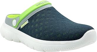 Grey Neon Light Weight Clogs/Sandals for Men (Made in India)