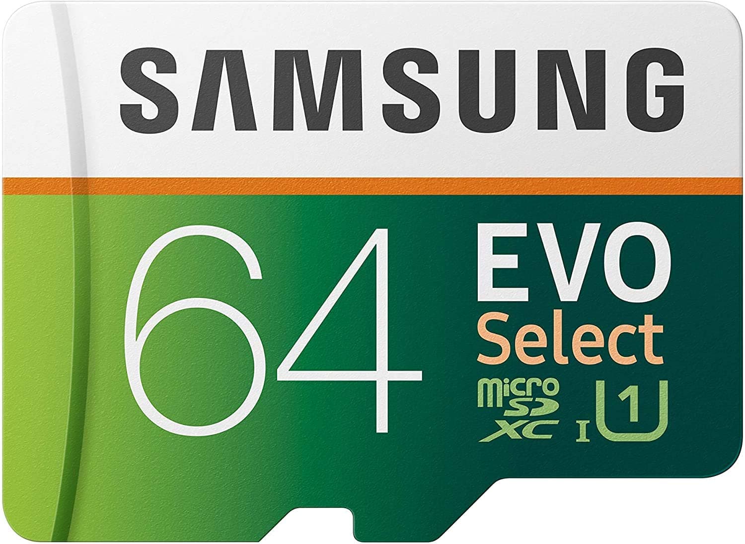 Samsung 64GB EVO Select microSDXC Memory Card