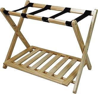 Casual Home Luggage Rack with Shelf
