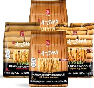 - Healthy Asian Instant Noodles with Sauce Pack | Best Sellers Variety Bundle | Vegan, Air Dried, High Protein | Great For Ramen, Stir Fry, Wok | 4 Flavors, 19 Packs
