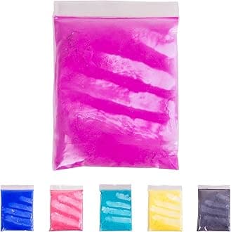20g of Thermochromic Temperature Activated Pigment Powder - Heat Sensitive Color Changing Powder for Slime, Paint, Resin, Epoxy, Nail Polish, Ink, Screen Printing, Fabric Art, Casting (Magenta)