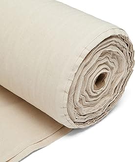 Natural Calico Fabric