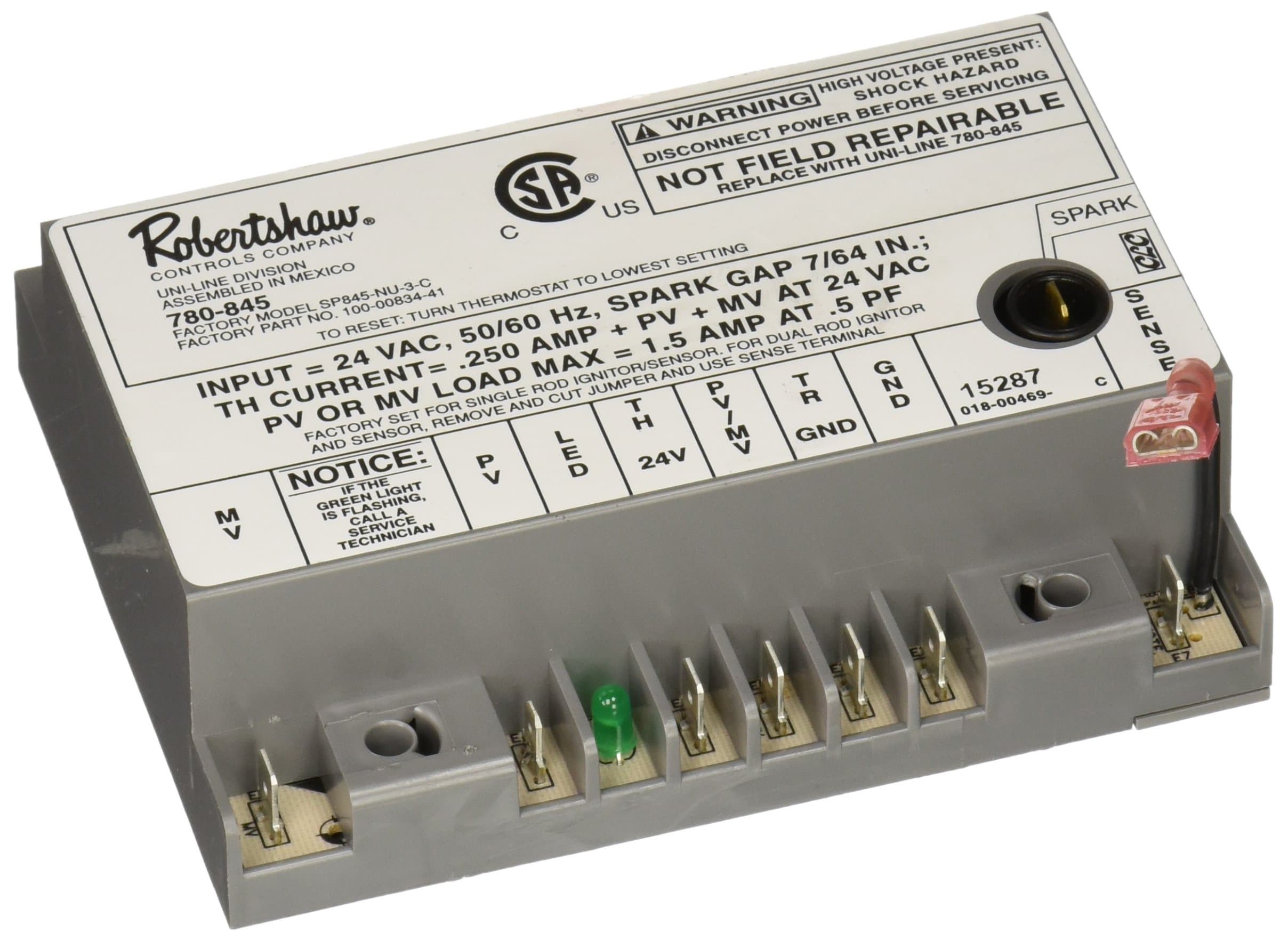 780-845 Ignition Module, Intermittent Pilot, 24V