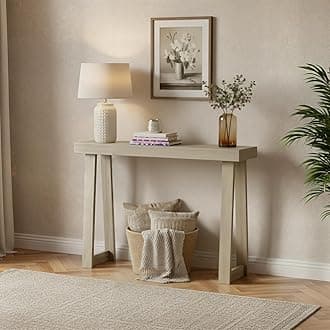 Plank+Beam Classic 36 inches, Seashell Console Table
