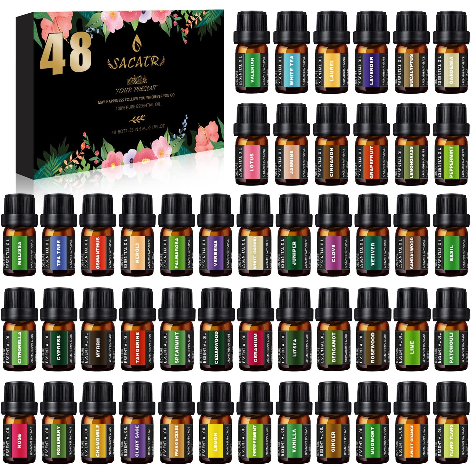 48 bottles essential oil set