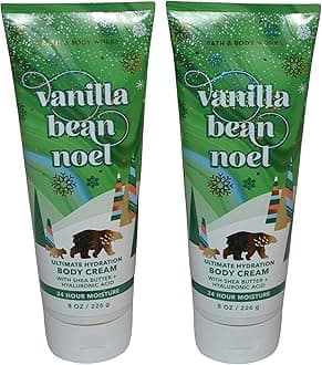 Ultimate Hydration Body Cream Pack of 2 (Vanilla Bean Noel),8.0 fluid_ounces
