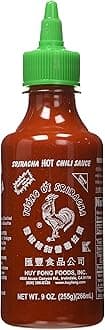 Huy Fong, Sriracha Hot Chili Sauce, 9 Ounce Bottle(pack of 6)