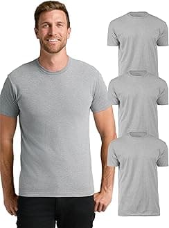True Classic Mens T-Shirts – Short Sleeve Crew Neck T Shirts for Man, Cotton Blend Plain Novelty Men's T-Shirts