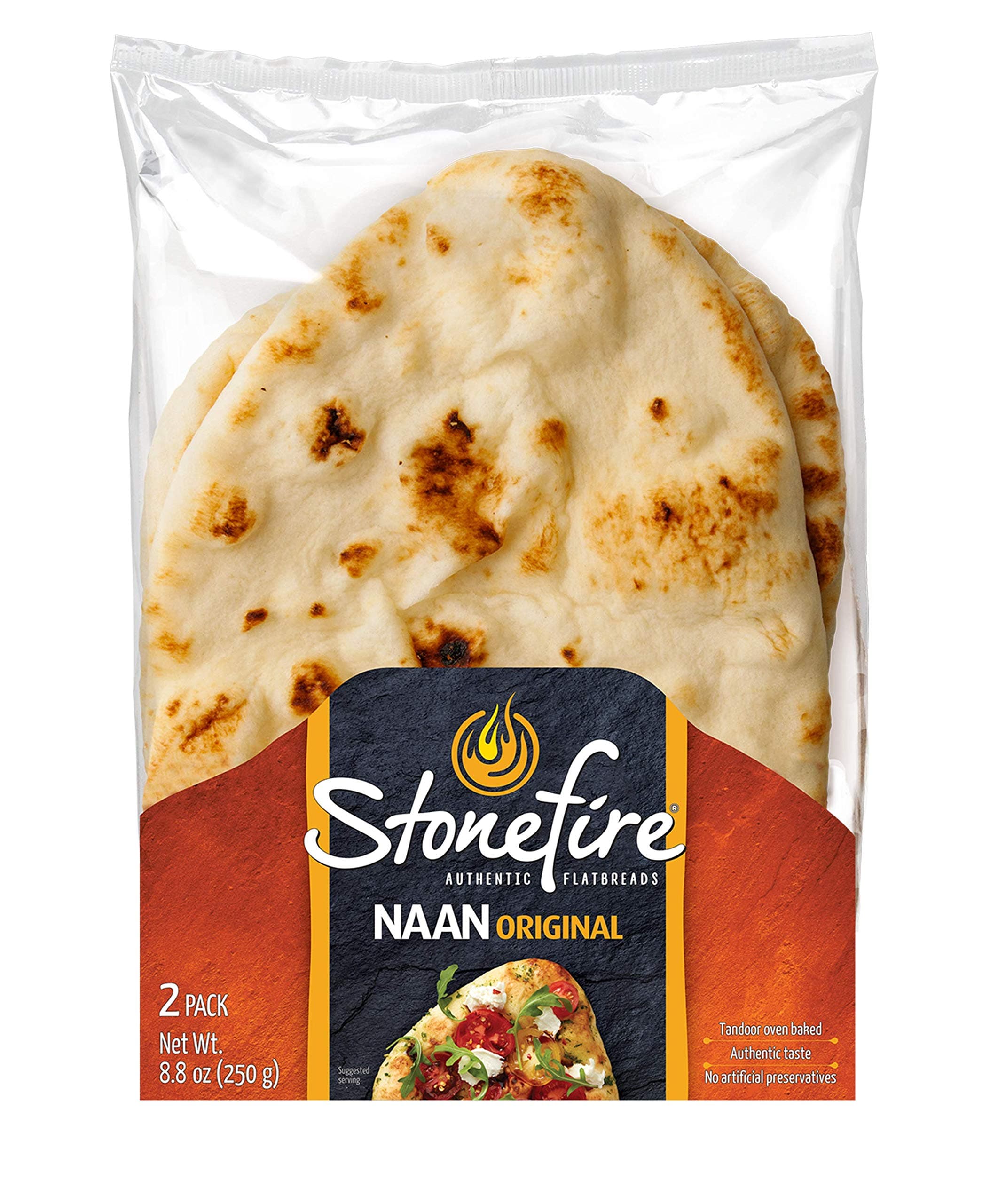 Authentic Flatbreads All Natural, Original 8.8 Oz (Pack of 3)