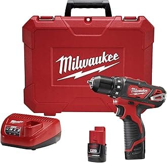 Milwaukee Electric Tools Drill Driver Kit 3/8In M12 2407-22