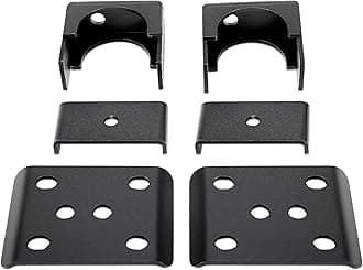 KUAFU 6" Lowering Drop Flip Kit Compatible with 1999-2007 C1500 Silverado Sierra 2WD / 4WD Rear Axle Flip Kit Powder Coated Steel Black