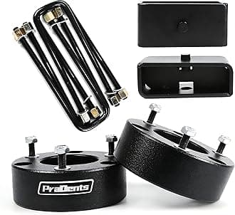 3" Front and 2" Rear Leveling Lift Kits for 2007-2024 Chevy Silverado 1500 GMC Sierra 1500 2WD/4WD - 3 Inch Front and 2 Inch Rear Strut Spacer Suspension Lift Kits Lift Spacers