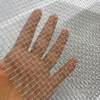 Valchoose 2Pack 304 Pretty Sturdy 12” X 24”(310Mm 610Mm), 5 Mesh Wire Screen, Stainless Screen Never Rust, Hard And Heat Resisting Used For Many Projects