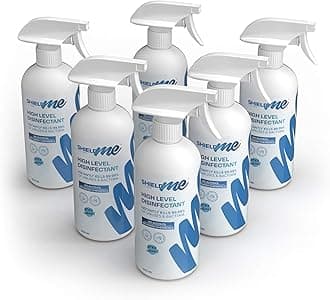 Shield Me High Level Disinfectant & Hand Sanitizer, Pack 6 X 500Ml