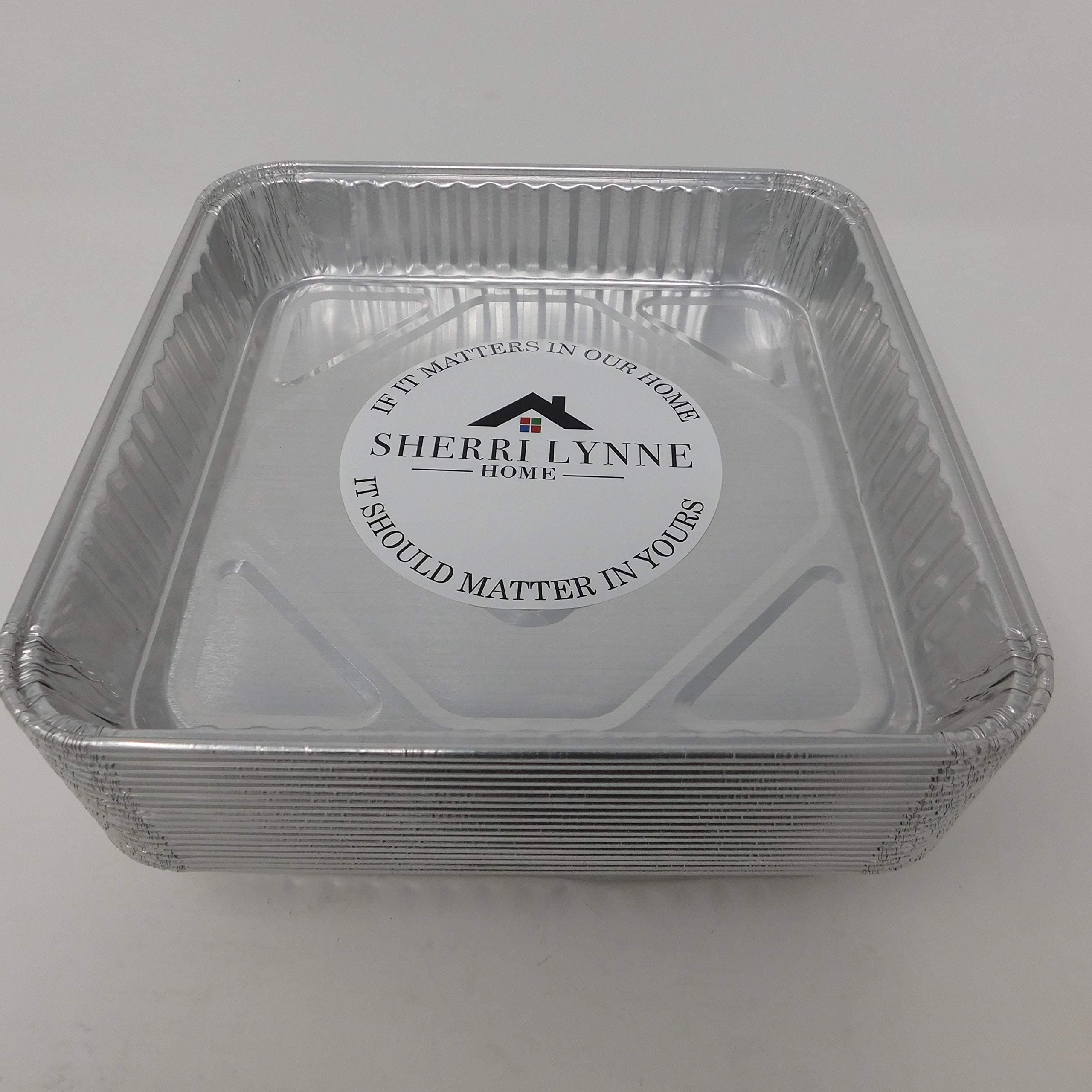 Deep 8" x 8" X 2" Baking Pans (30 Pack)