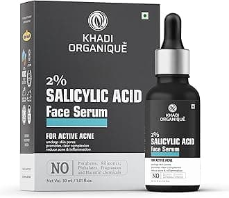 2% Salicylic Acid Face Serum – Acne & Oil Control | Helps to Reduce Acne, Blackheads & Tightens Pores Size | Exfoliates & Clears Skin | Fragrance-Free | All Skin Types – 30ml