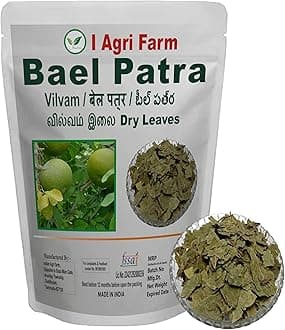 Iagrifarm Bael Patra Dried Leaves - 950 g/Bilva Leaves/Bel Patra/Bael Leaf Powder