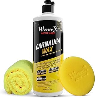 WaveXCar Wax Brazilian Carnauba Car Polish (1 LTR)