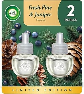 plug in Scented Oil 2 Refills, Woodland Pine, (2x0.67oz), Essential Oils, Air Freshener