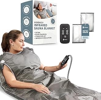 LifeProSauna Blanket for Detoxification - Portable Far Infrared Sauna for Home Detox Calm Your Body and Mind