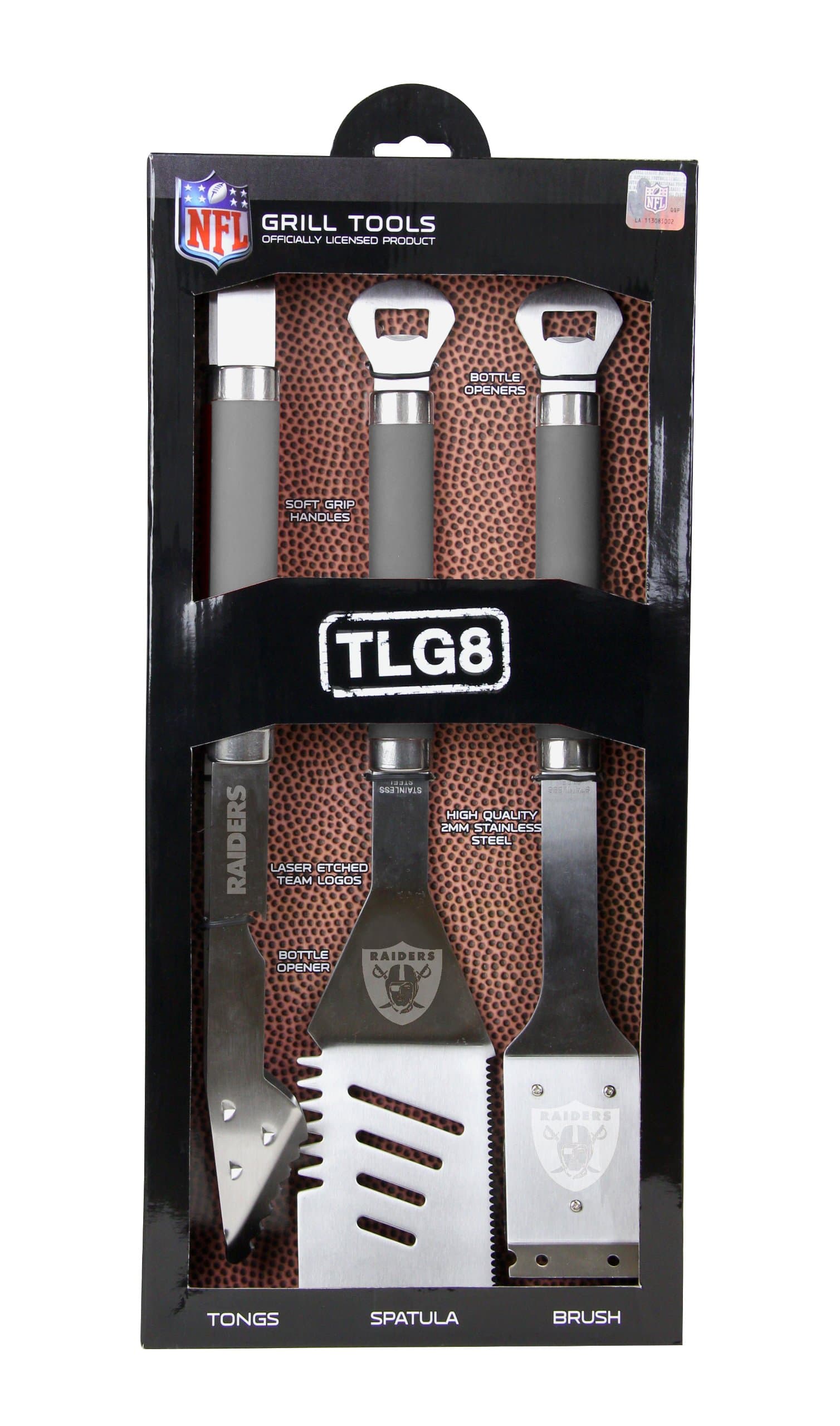 NFL Grill Tools Set (3-Piece)