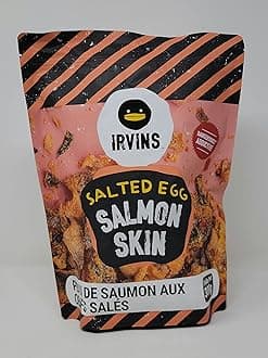 Salted Egg Salmon Skin, 10.6 Ounce