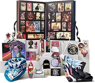 Netflix Gift Box - 2026 Calendar with 24 Collectibles | Premium Gifts & Toys from 7 Iconic Series Like Stranger Things, Squid Game & Outer Banks | Christmas or Birthday Gifting for Fans