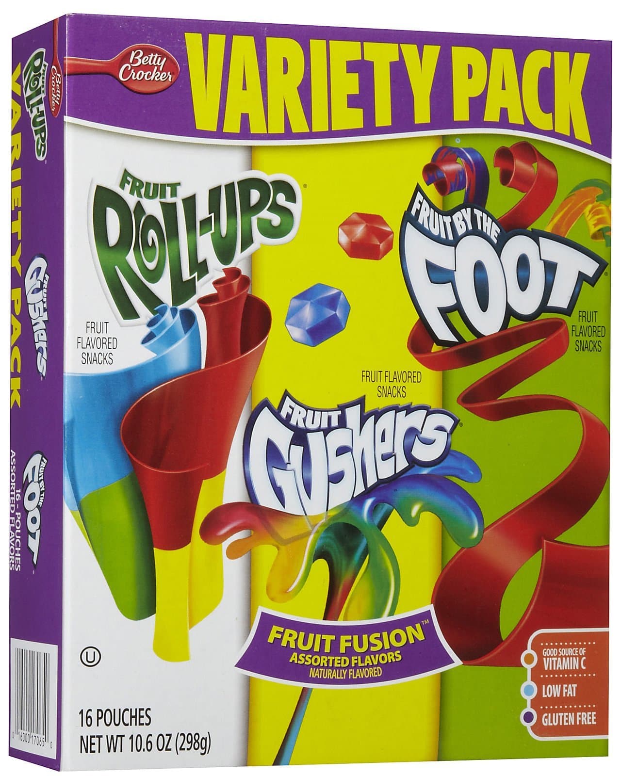Fruit Snacks Variety Pack, 16 ct