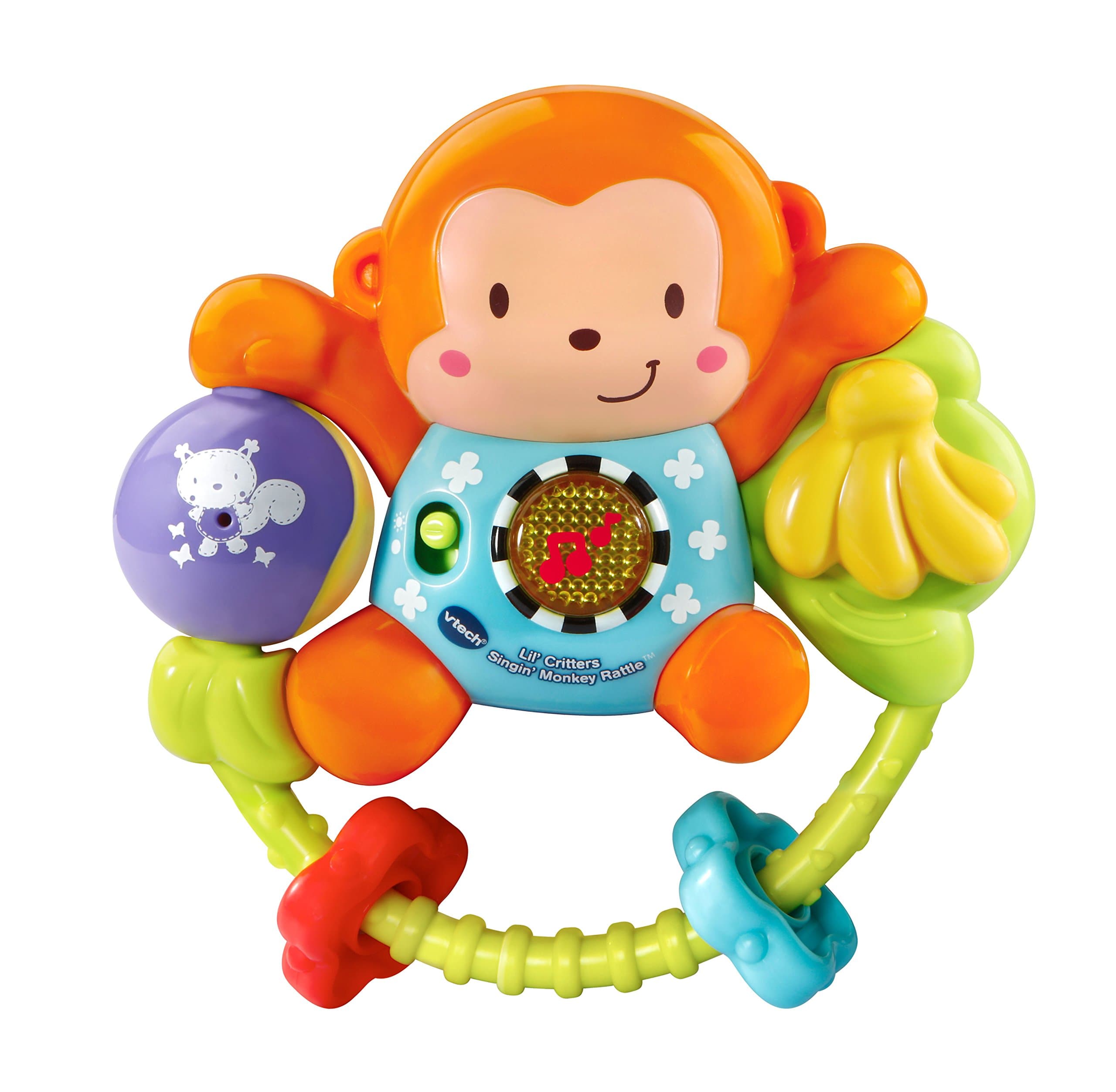 VTech Lil Critters Singing - Monkey Rattle, Multi-Colour