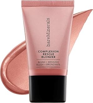 Complexion Rescue Liquid Bronzer-Blush Hybrid – Buildable Gel-Cream for a Sun-Kissed Glow, Vegan (Kiss of Pink)