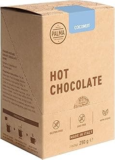 PALMA Italian Hot Chocolate Sachets - Coconut | 250g (10 Servings)