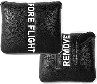 SHABIER Golf Head Cover with Remove Before Flight Design for Golf Club