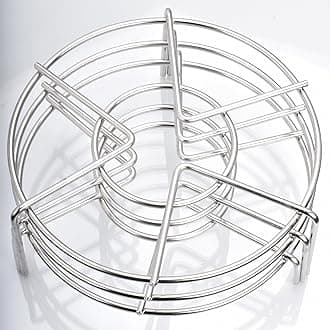 Alele Steam Rack 7Inch Trivet Stainless Steel Steaming Rack Electric Pressure Cooker steam Rack Stand for Instant Pot Pressure Cooker Food Heating 3Pack