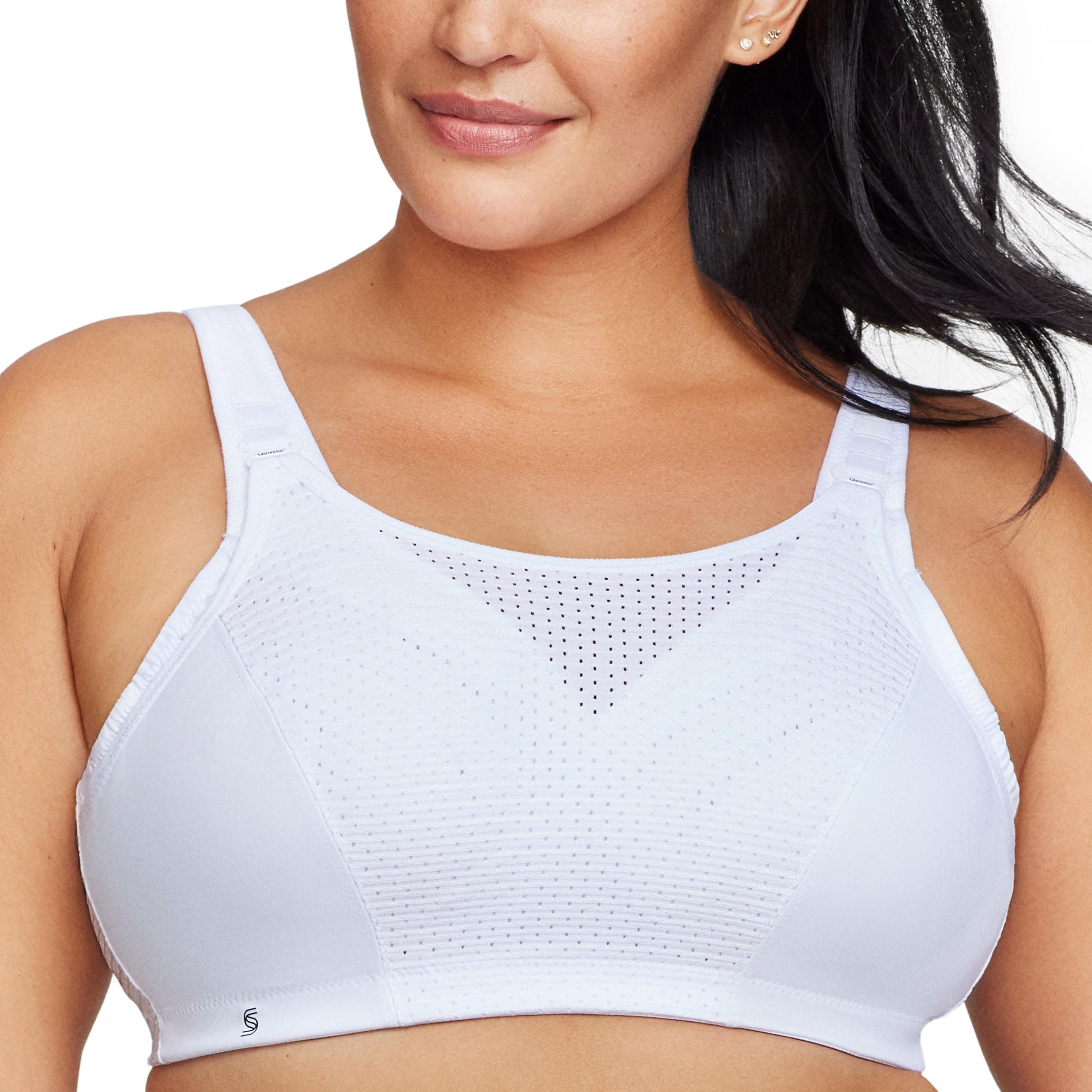 GlamoriseWomen's Double-Layer Custom-Control Sport Bra