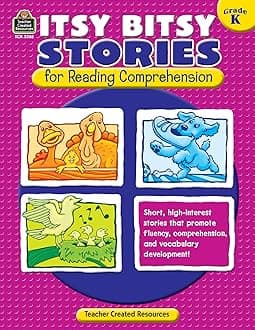Itsy Bitsy Stories for Reading Comprehension Grd K Paperback – Illustrated, 1 Mar. 2011