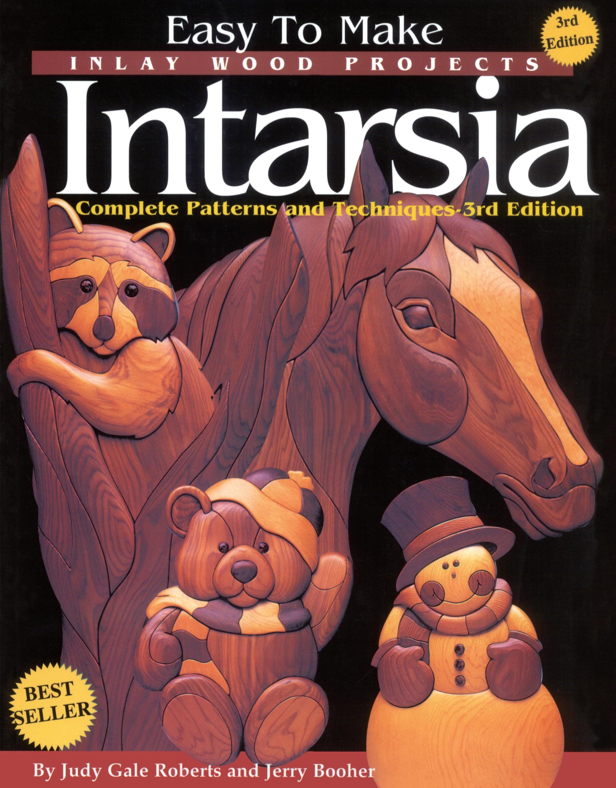 Easy To Make Inlay Wood Projects Intarsia: Complete Patterns & Techniques - 3rd Edition (Fox Chapel Publishing)