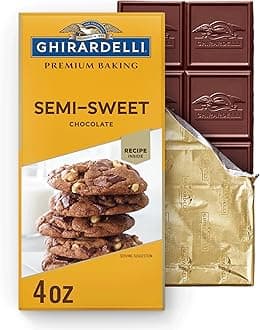 Premium Semi-Sweet Chocolate Baking Bar, 4 OZ Bar (12 bars)